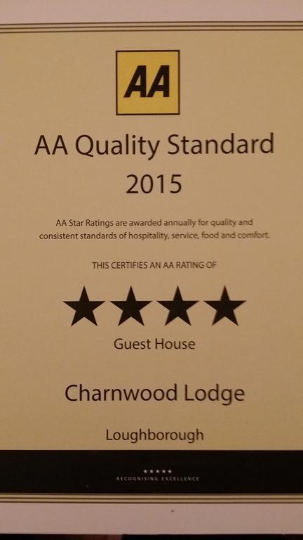 Charnwood Regency Guest House Loughborough Exteriör bild